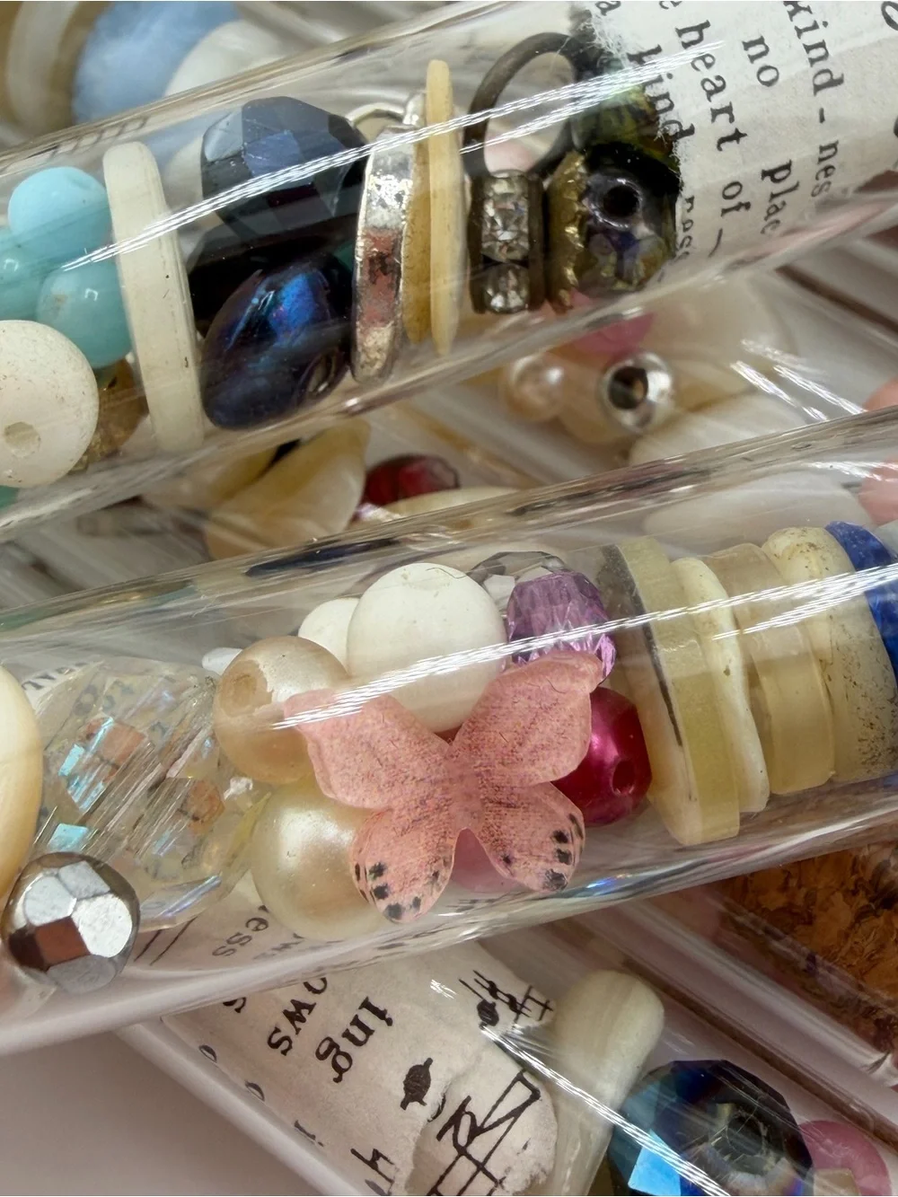 Time Capsules of Grandma’s Love Vintage Beads Jewelry Hymnals 🎶